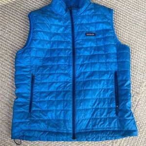 Patagonia Bright Blue Puffer Vest